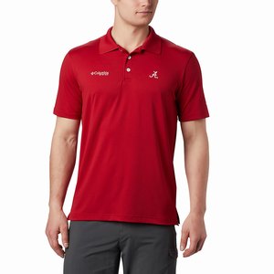 Columbia Collegiate Skiff Cast™ Polo - Alabama Herr Röda (DVXPB1256)